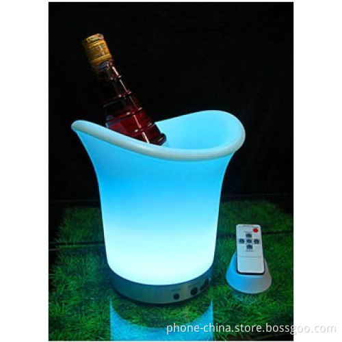 Ice Bucket with 7 LED Changing Colors